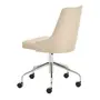 CADEIRA HOME OFFICE DANDY - BEGE/CROMADO - Foto 4