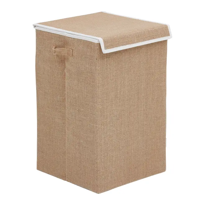 CESTO PARA ROUPA GUNNY - FIBRA NATURAL - Foto 3