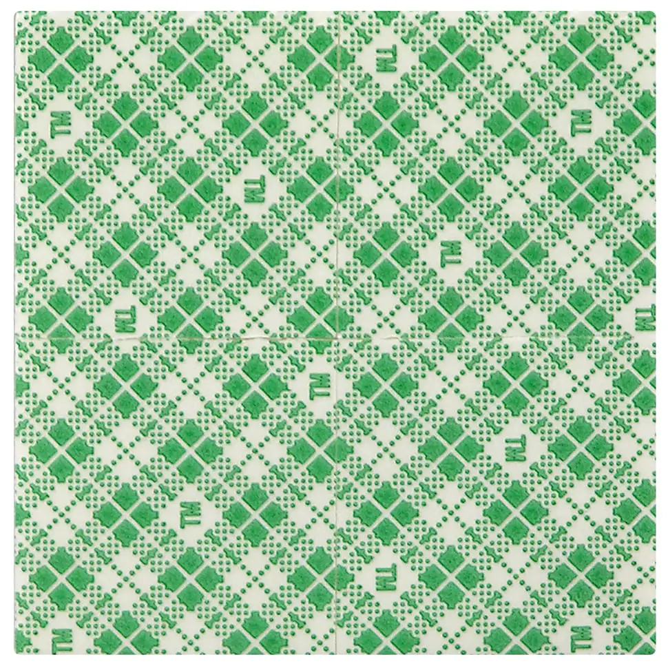 ADESIVO DUPLAFACE ESPUMA 2,5 CM X 2,5 CM COM 16 3M - BRANCO - Foto 1
