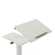 MESA LATERAL REGULÁVEL 80 CM X 40 CM COUCH WORKING - BRANCO/BRANCO - Foto 11