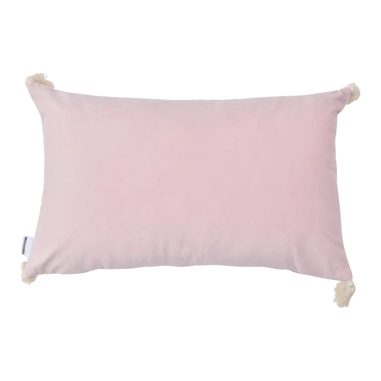 CAPA PARA ALMOFADA 50 CM X 30 CM FUNCHAL - VIN ROSE/NATURAL - Foto 2