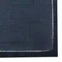 LUGAR AMERICANO TECIDO 50 CM X 35 CM LOUISE - AZUL ESCURO - Foto 2