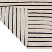 TAPETE 2 M X 2,50 M MURLES - BRANCO/PRETO - Foto 3