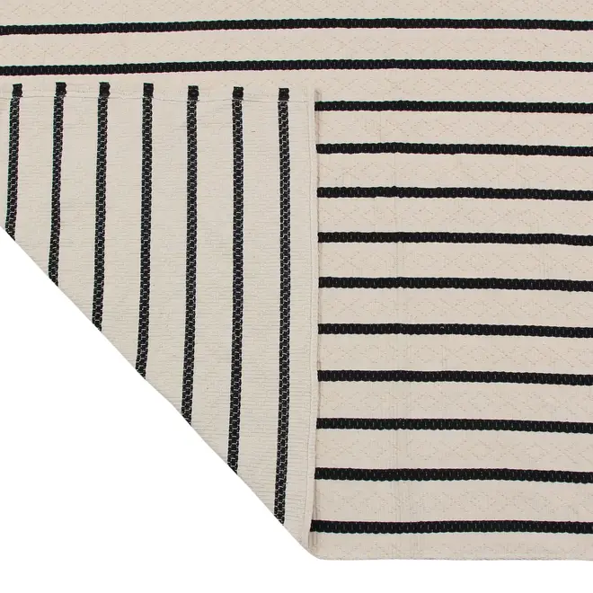 TAPETE 2 M X 2,50 M MURLES - BRANCO/PRETO - Foto 3