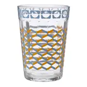 COPO REFRESCO 300 ML SAUDADE TROPICAL - AZUL HISTÓRICO/TERRACOTA - Foto 1