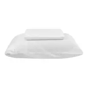 JOGO DE CAMA 3 PEÇAS CASAL HIGH-SATIN - BRANCO - Foto 2