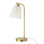 LUMINÁRIA DE MESA HALLEY - OURO/FROST - Foto 1