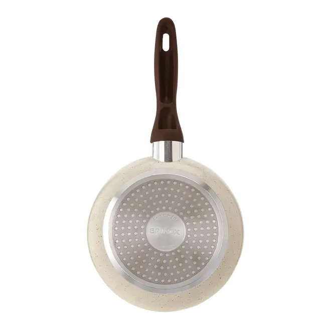 FRIGIDEIRA INDUÇÃO 20 CM CERAMIC LIFE SMART PLUS - CREAM/MARROM - Foto 5