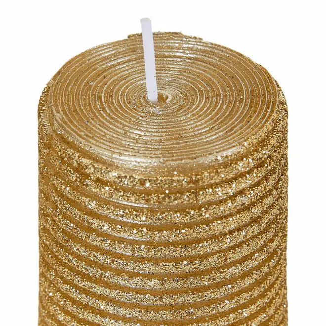 FINE FESTIVITY PILAR KIT VELA PILAR C/2 8 CM - OURO - Foto 4