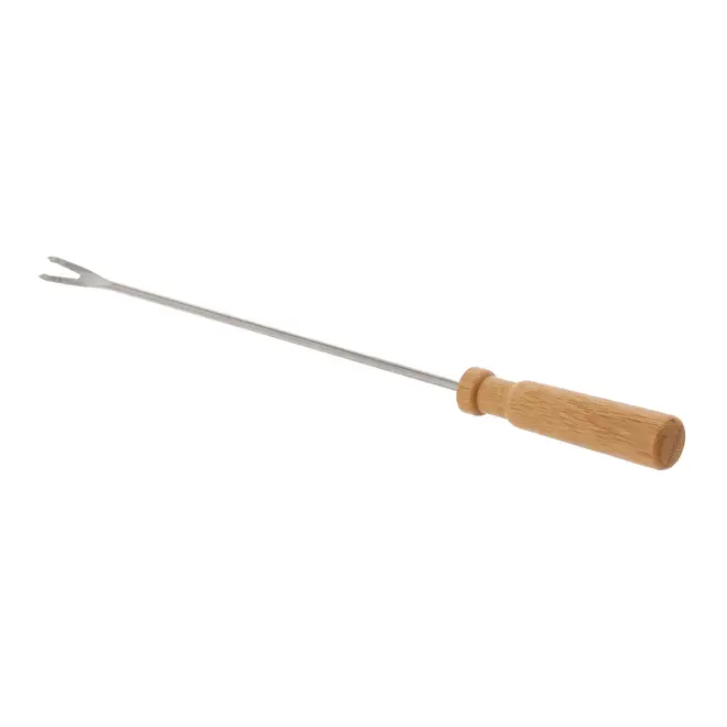 KIT PARA FONDUE 12 PEÇAS SKILIN - BRANCO/BAMBU - Foto 12