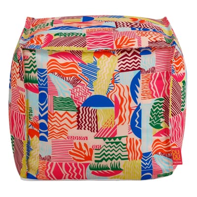 PUFF 45 CM X 45 CM VIBRA VERÃO