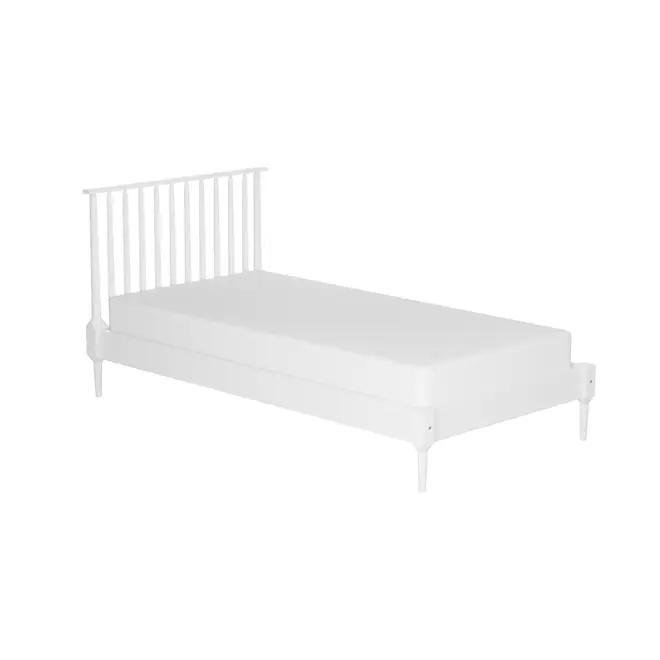 CAMA DE SOLTEIRO 98 CM SKAND - BRANCO - Foto 4