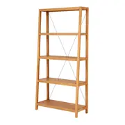 ESTANTE 98 CM X 2 M BEAM - AMÊNDOA/BRANCO - Foto 2