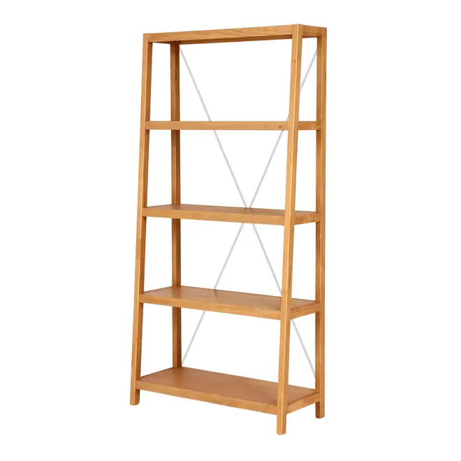 ESTANTE 98 CM X 2 M BEAM - AMÊNDOA/BRANCO - Foto 2