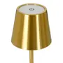LUMINÁRIA DE MESA LED RECARREGÁVEL KROM - OURO - Foto 7