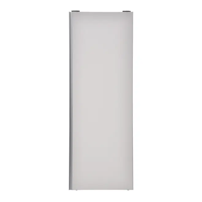 CONJUNTO COM 2 PORTAS DE CORRER DIREITA/ESQUERDA PARA GUARDA-ROUPAS SLIDES - BRANCO/ALUMÍNIO - Foto 3