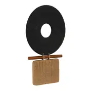 ADORNO PAREDE ADINKRA - PRETO/MULTICOR - Foto 2