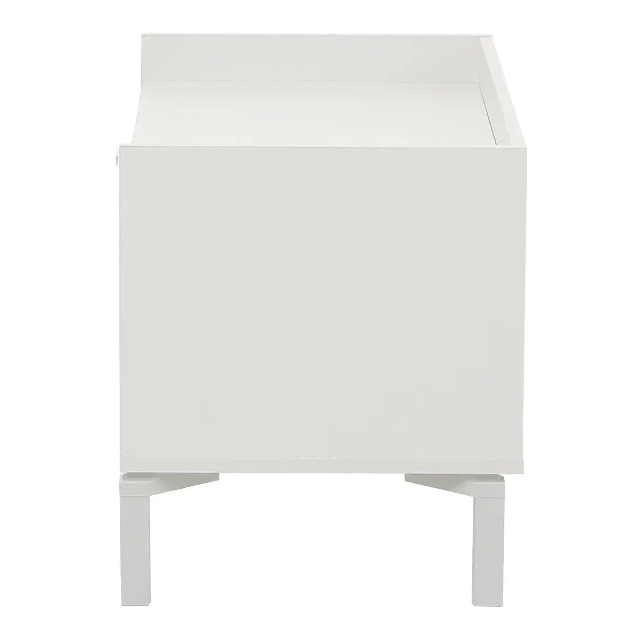 ARMÁRIO DE BANHEIRO 1 GAVETA 80 CM X 40 CM SLEEK - BRANCO/GRANILITE - Foto 4