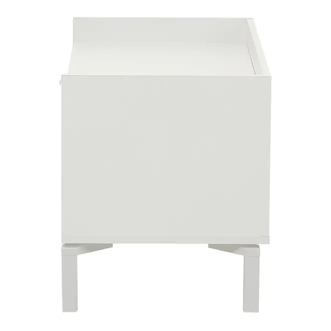 ARMÁRIO DE BANHEIRO 1 GAVETA 80 CM X 40 CM SLEEK - BRANCO/GRANILITE - Foto 4