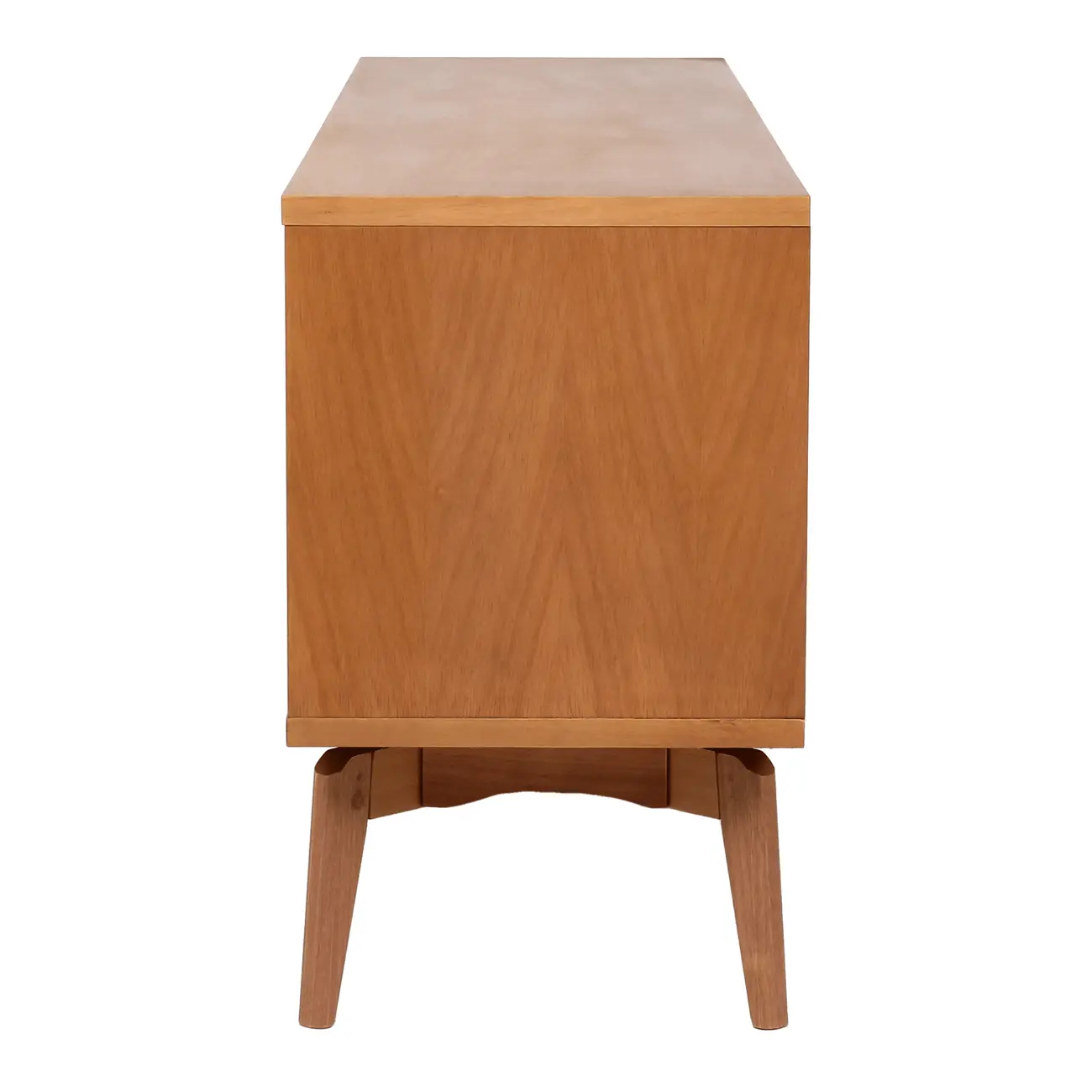 BUFFET 4 PORTAS 1,80 M X 45 CM COM PALHINHA ARES - TAUARI/FIBRA CLARA - Foto 8