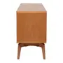 BUFFET 4 PORTAS 1,80 M X 45 CM COM PALHINHA ARES - TAUARI/FIBRA CLARA - Foto 8