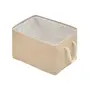 CESTO 21 CM X 21 CM X 32 CM TRAIRI - NATURAL/OFF WHITE - Foto 3