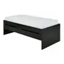CAMA DE SOLTEIRO ALTA COM 2 GAVETAS 88 CM JOKER - PRETO - Foto 1