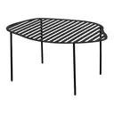 PRETO - MESA DE CENTRO VAZADA 73 CM X 60 CM PINGO