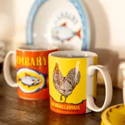 CANECA 300 ML MEMÓRIA INTERIOR LAMBARY - VERMELHO/MULTICOR - Foto 6