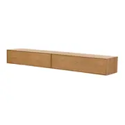 RACK SUSPENSO 2 GAVETAS 2 M X 38 CM THRUD - OAK TAMMI - Foto 2