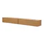 RACK SUSPENSO 2 GAVETAS 2 M X 38 CM THRUD - OAK TAMMI - Foto 2