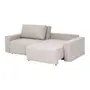SOFÁ-CAMA RETRÁTIL E RECLINÁVEL 3 LUGARES SNOOZE - DESERTO - Foto 5