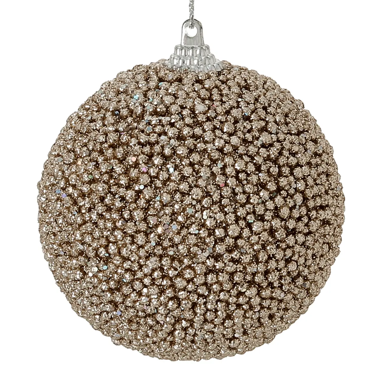 KIT COM 2 PINGENTES BOLAS SILVER COLORFUN XMAS - PRATA - Foto 2
