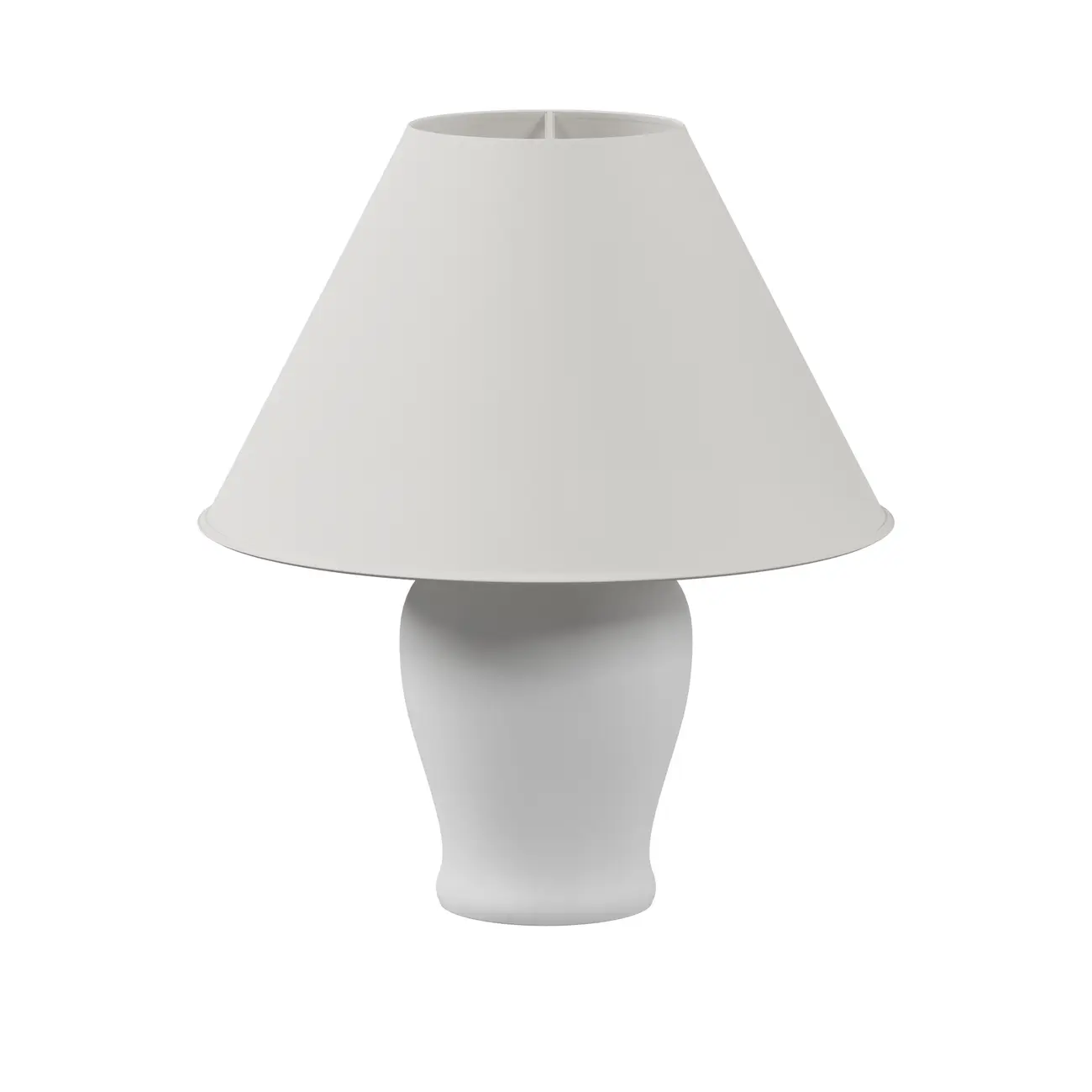 LUMINÁRIA DE MESA NITTA - BRANCO/BRANCO - Foto 1