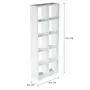 ESTANTE 86 CM X 2,12 M CÉLULA - BRANCO - Foto 2