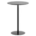 PRETO - MESA LATERAL REDONDA 42 CM DART FIXY