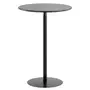 PRETO - MESA LATERAL REDONDA 42 CM DART FIXY