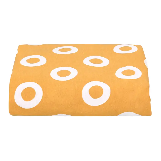 LENÇOL COM ELÁSTICO SOLTEIRO 88 CM X 1,88 M X 30 CM VOA PASSARIM - AMAREO HANBAR/OFF WHITE - Foto 1