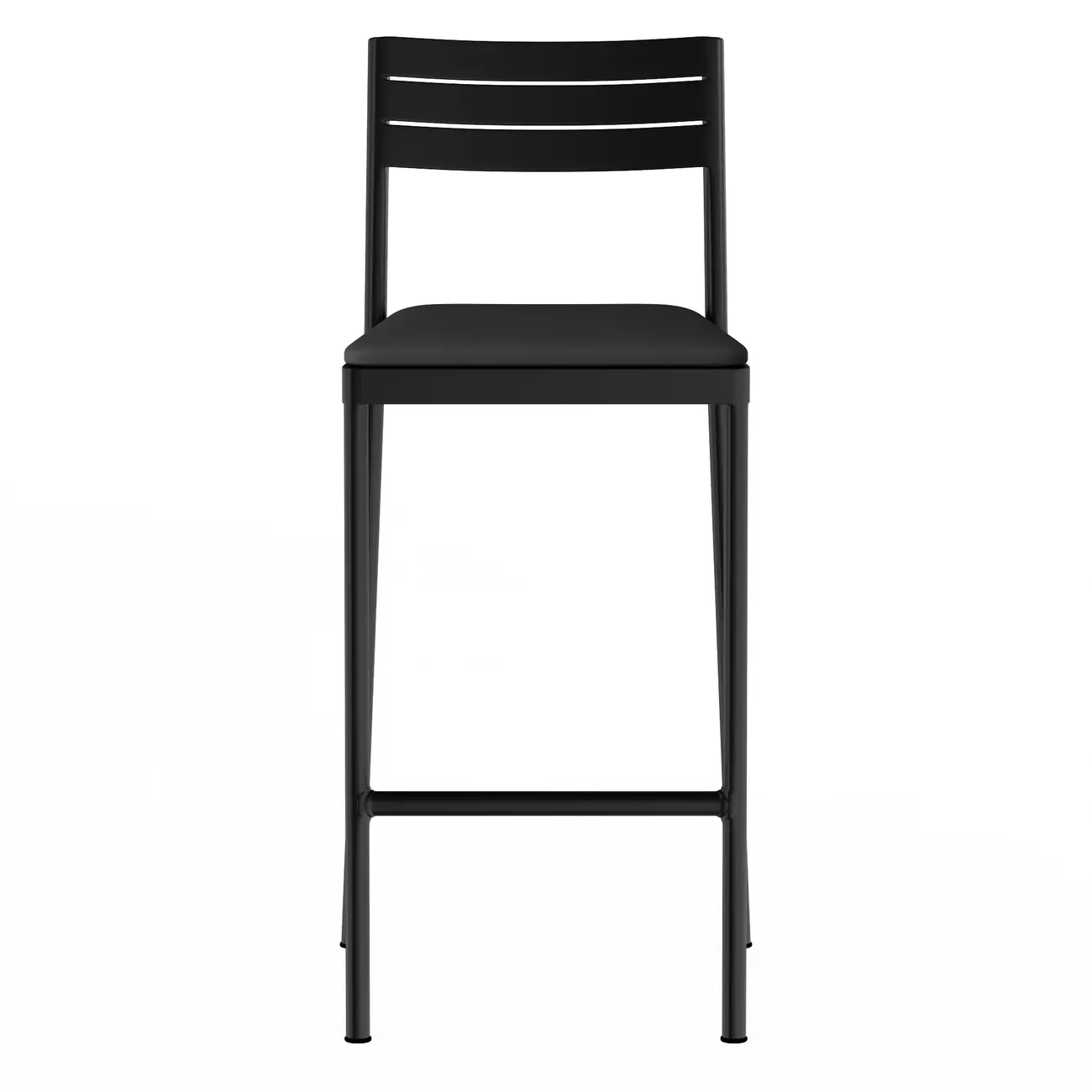 CLEO BANCO ALTO - PRETO/PRETO - Foto 1
