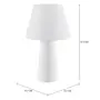 LUMINÁRIA DE MESA VIDA - BRANCO BRILHANTE/BRANCO - Foto 2