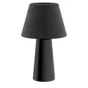 PRETO BRILHANTE/PRETO - LUMINÁRIA DE MESA VIDA