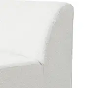 MÓDULO SOFÁ 1 LUGAR DIREITO ÔNDULO - BOUCLÉ BRANCO - Foto 7