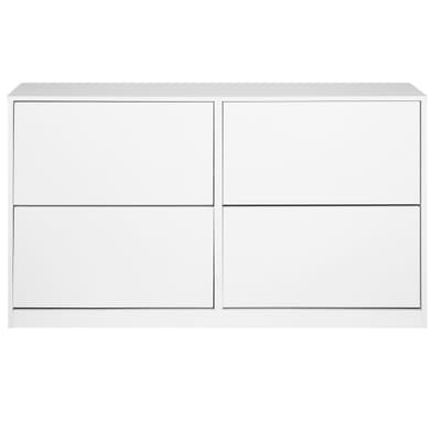SAPATEIRA HORIZONTAL PISO/PAREDE 4 PORTAS BASCULANTES FAMILY