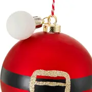 KIT COM 2 PINGENTES BOLA NOEL COLORFUN XMAS - VERMELHO/MULTICOR - Foto 7