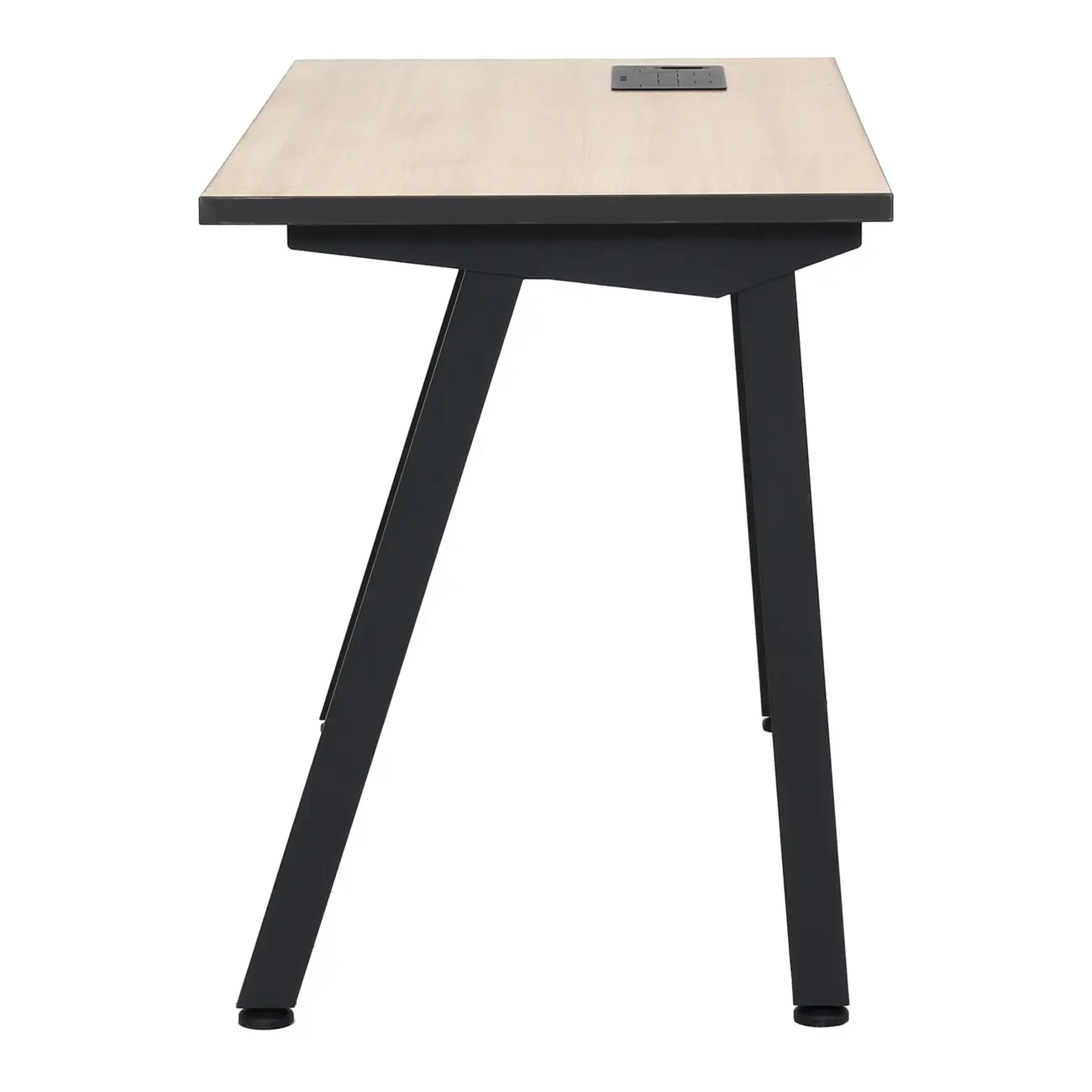 MESA 1,20 M X 60 CM COM CAIXA PARA CONECTIVIDADE ALETA - KONKRET/OAK TAMMI - Foto 4