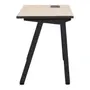 MESA 1,20 M X 60 CM COM CAIXA PARA CONECTIVIDADE ALETA - KONKRET/OAK TAMMI - Foto 4