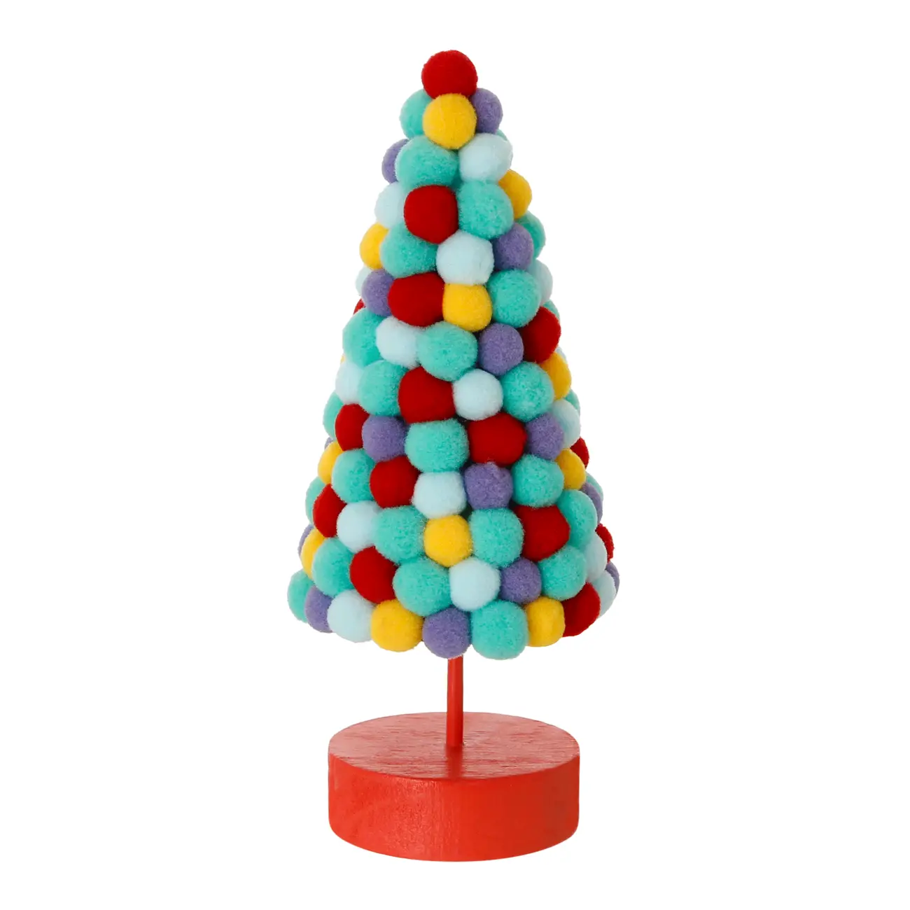 ADORNO ÁRVORE 18 CM COLORFUN XMAS - CORES CALEIDOCOLOR - Foto 1