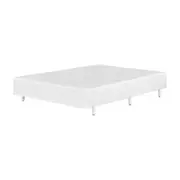 BASE PARA CAMA BOX CASAL 1,38 M X 1,88 M MAX - BRANCO - Foto 1