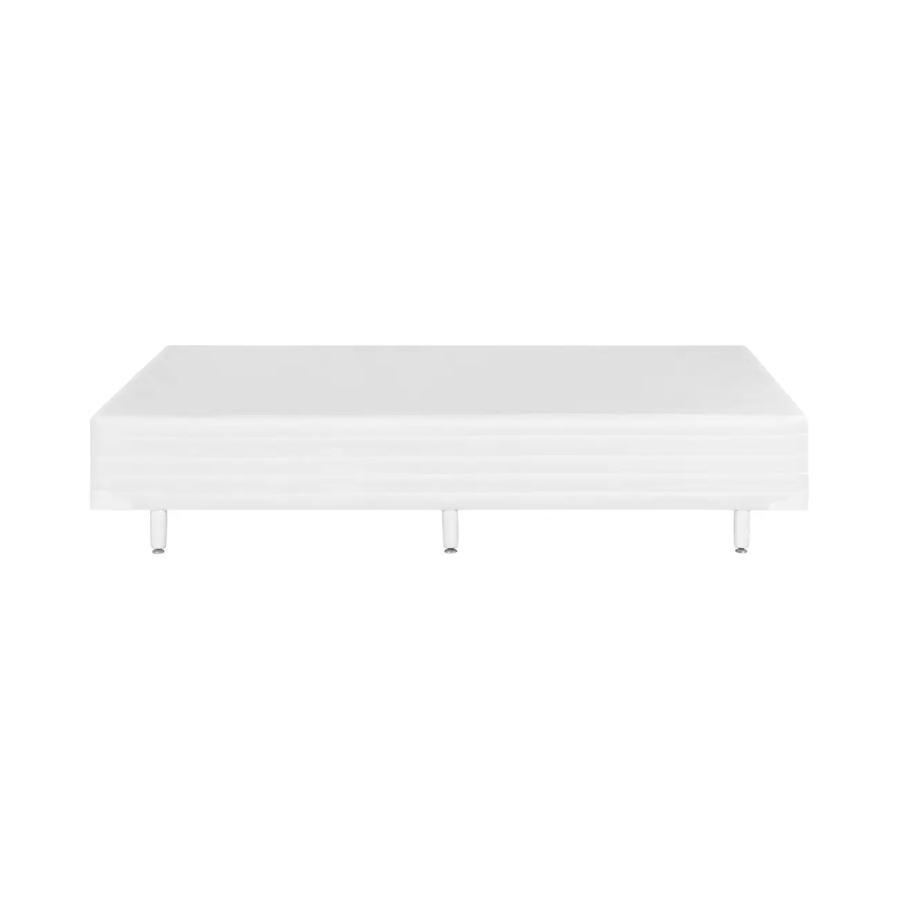 BASE PARA CAMA BOX CASAL 1,38 M X 1,88 M MAX - BRANCO - Foto 3