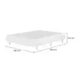BASE PARA CAMA BOX CASAL 1,38 M X 1,88 M MAX - BRANCO - Foto 5